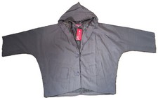 Les Freres i.h. La Bass Jacke Kaputze BRAUN Knopf Damenjacke Neu Leicht Locker