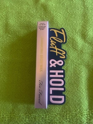 TOO FACED FLUFF&HOLD LAMINATING BROW WAX