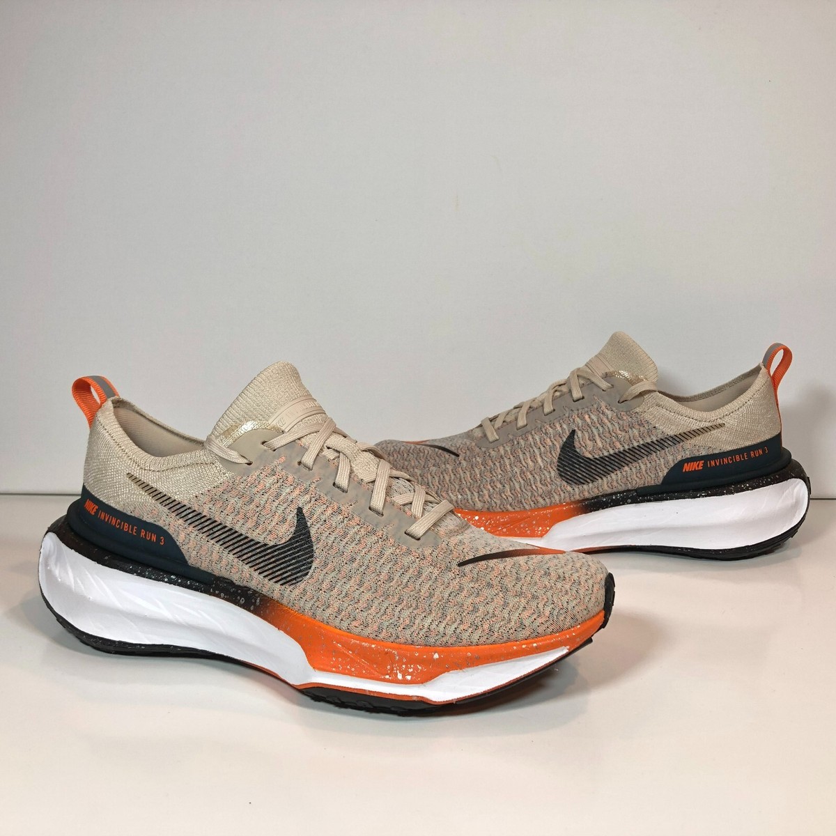 Nike ZoomX Invincible Run Flyknit 3 'Oatmeal Orange White' FQ8720