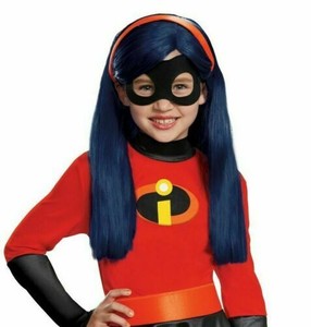 NEW DISNEY INCREDIBLES 2 Violet Parr costume Wig Child ...