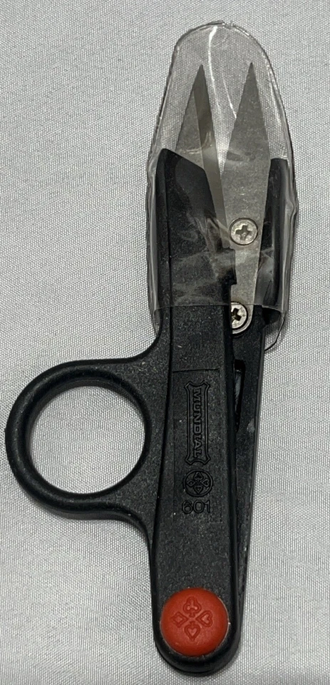 Mundial BP601 Red dot thread clip scissors 4 3/4 Craft Scissors Knitting Sewing - Image 2 of 4