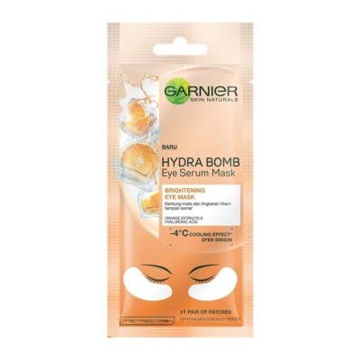 Garnier Skin Naturals Eye Mask, Hydrating Eye Serum Mask, 6g 2er Pack