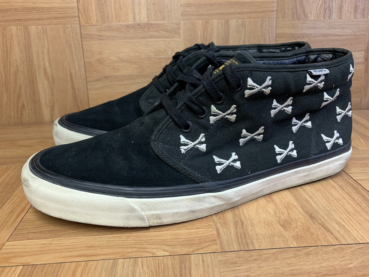VANS CHUKKA BOOT CA サークルロゴWTAPS BLACK VANS CHUKKA BOOT CA サークルロゴWTAPS BLACK - メルカリ