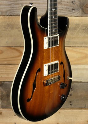 PRS SE Hollowbody Standard Electric Guitar McCarty Tobacco Sunburst w/  Case