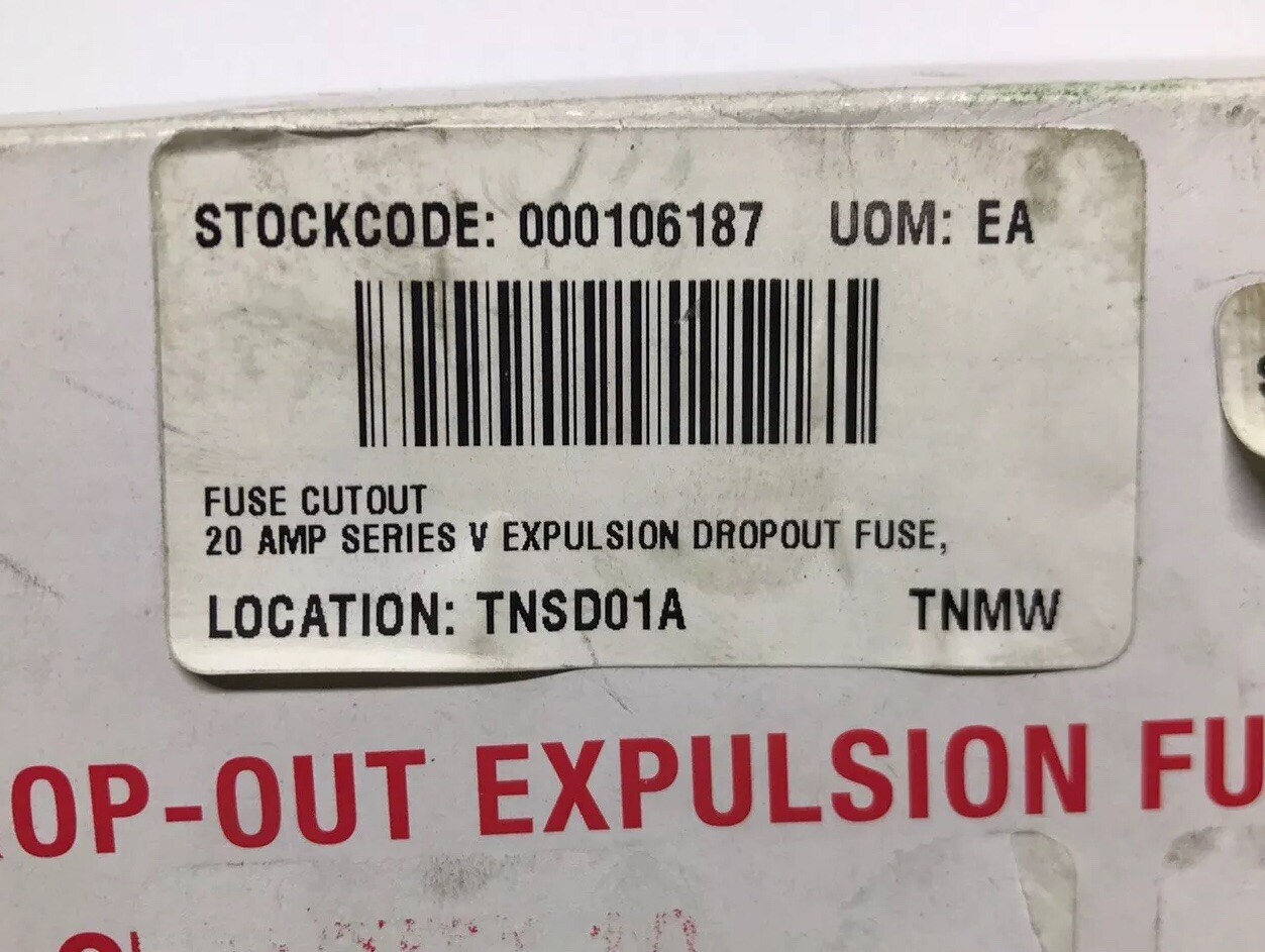 ABB High Voltage Dropout Expulsion Fuse Link Cutout 20A Series V Speed