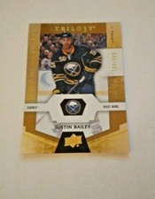 2016-17 Upper Deck Trilogy Rookie Premieres #82 Justin Bailey Sabres /999