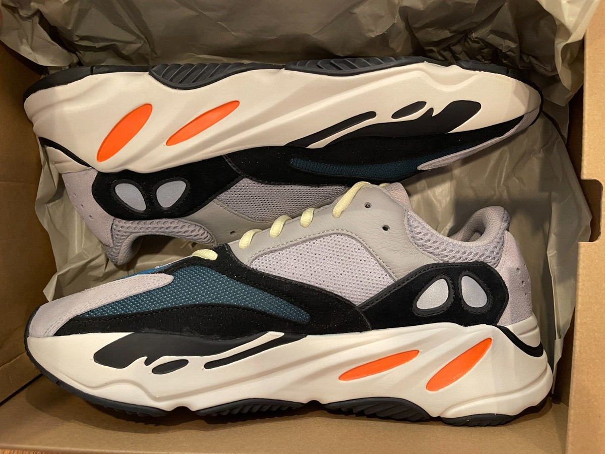 adidas Yeezy Boost 700 Wave Runner Solid Grey B75571 Men's Size adidas Yeezy Boost 700 Wave Runner Solid Grey B75571 Men's Size