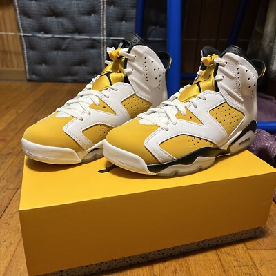 retro 6 yellow jordans