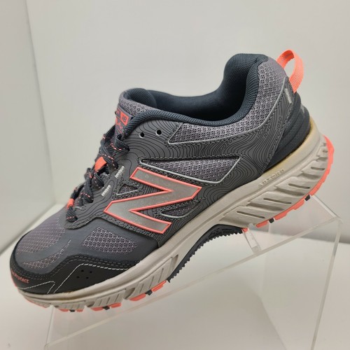 Trail Running Walk Shoes Gray Pink 