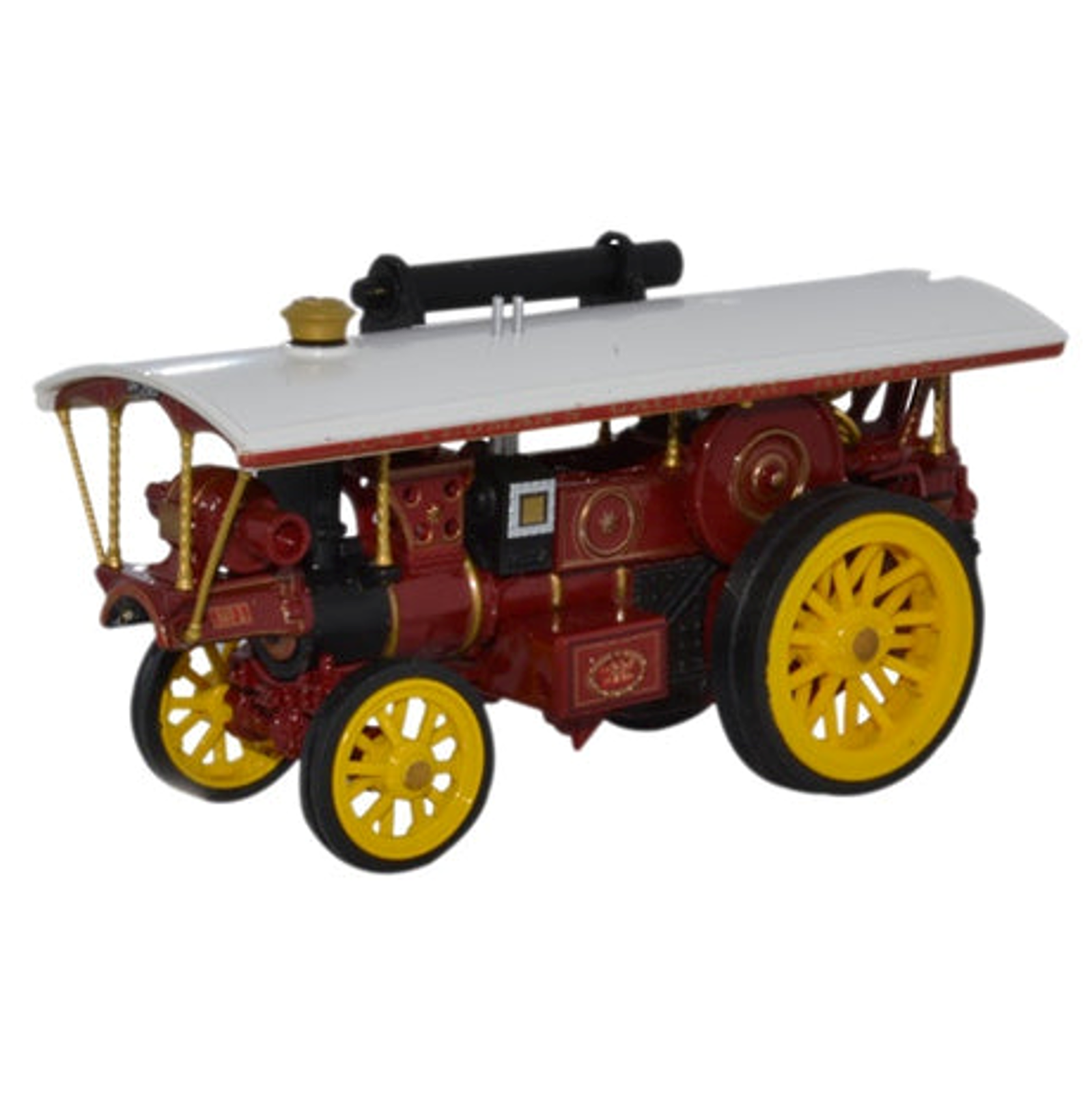 Oxford Diecast New 1:76 Burrell 8NHP DCC Scenic Showman's Road Locomotive No. 38