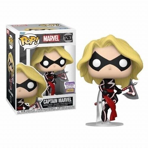 Funko POP! Marvel Comics - Captain Marvel #1263 (SDCC 2023 Exclusive)