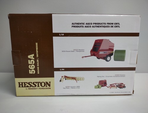 Hesston by Massey Ferguson 565A Round Baler, Ertl - Picture 3 of 5