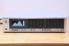 Technics SH-8055 Equalizzatore Grafico 12 Bande Analizzatore di Spettro Audio Vintage Giappone