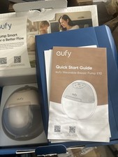   Used  Eufy Wearable Breast Pump E10 Hands-Free App Control Smart Rhythm