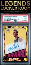2023 Topps Chrome Sapphire 1972 Topps Autographs Larry Bird Gold PSA 9