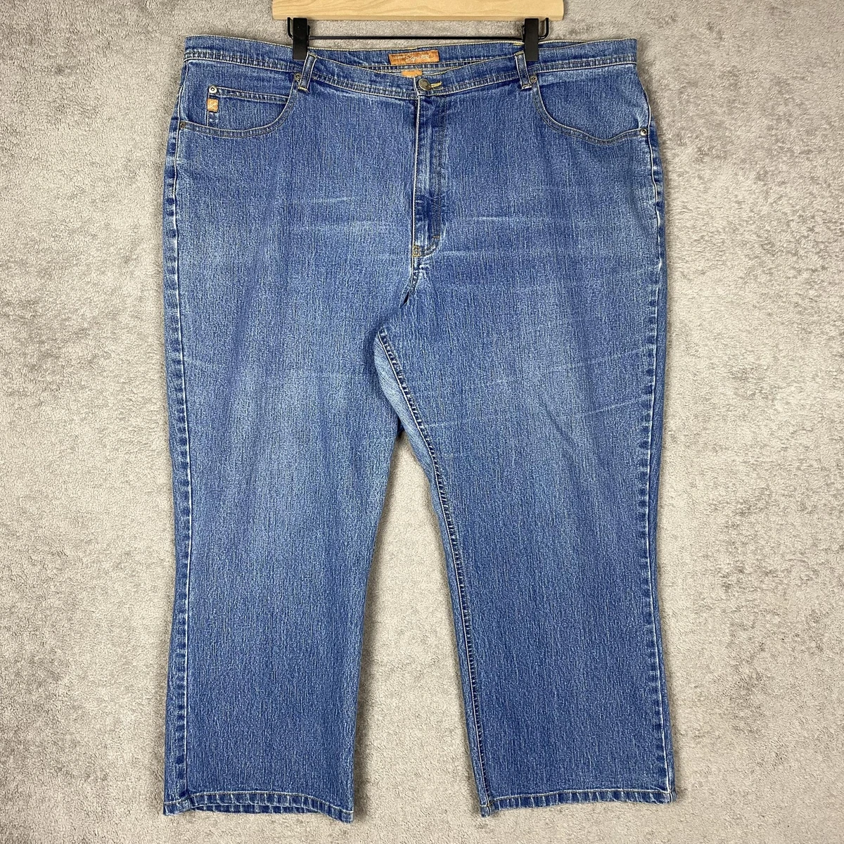 LIZ CLAIBORNE Women's Hi rise Denim Capri Jeans/Pants Plus Sz 18 W Zip