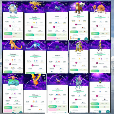 Pokémon go-gigantamax Dynamax Dark Skies Background Max Final-TRADE 20k  