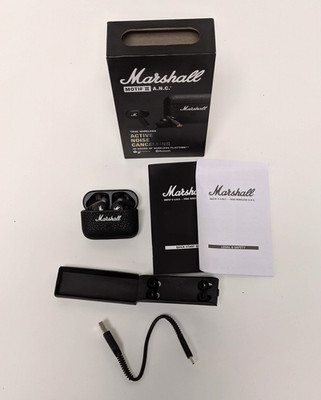 Marshall Motif II A.N.C. True Wireless Bluetooth Earbuds ANC Black