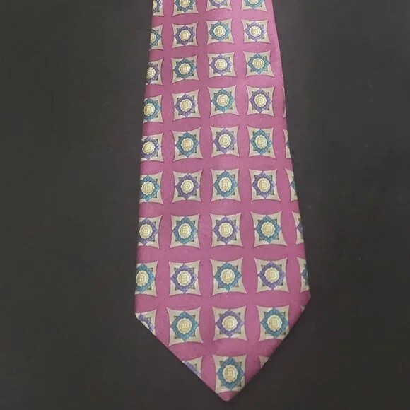 Robert Talbott Purple Pattern - Silk Tie - image 1