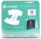 SUNKISS TrustPlus Adult Diapers Large 15 Ct Maximum Absorbency