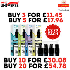 Hayati Pro Max S1 1000 Prefilled Refill Pods | 20mg | Replacement Pods ONLY