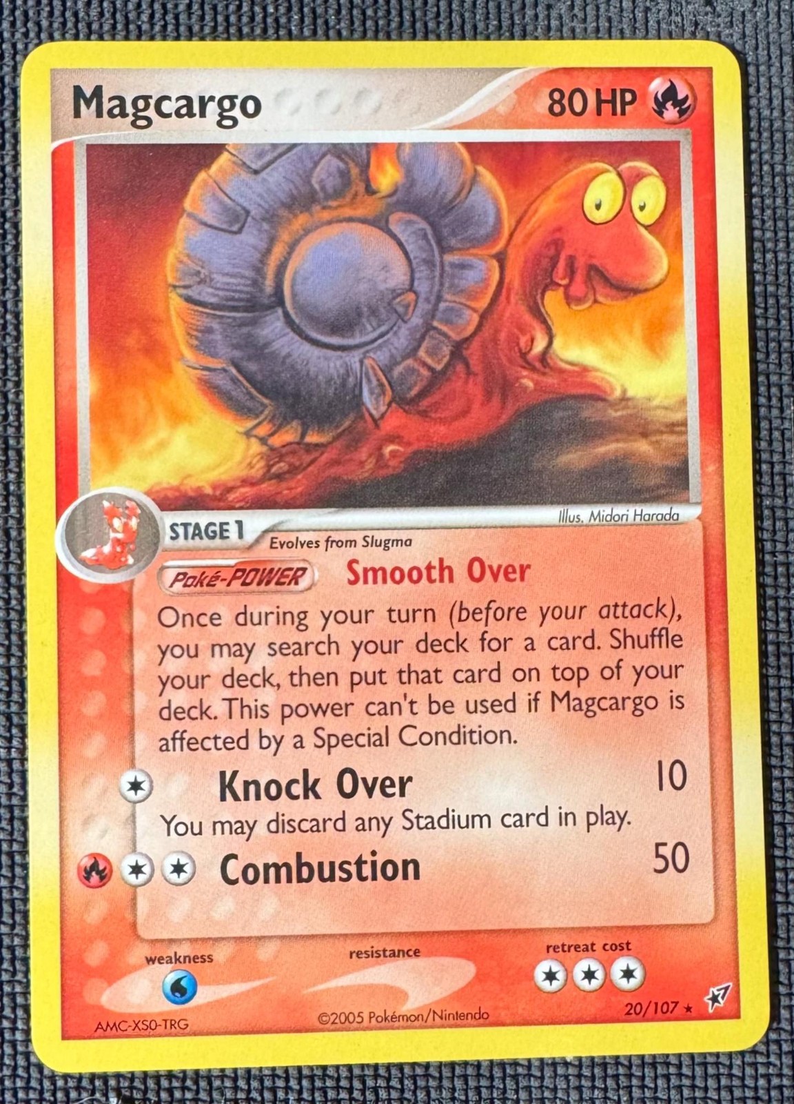 MAGCARGO 20/107 R DEOXYS POKEMON NM