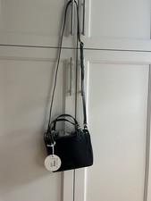STAUD Bag Crossbody Small Leather Black NWT