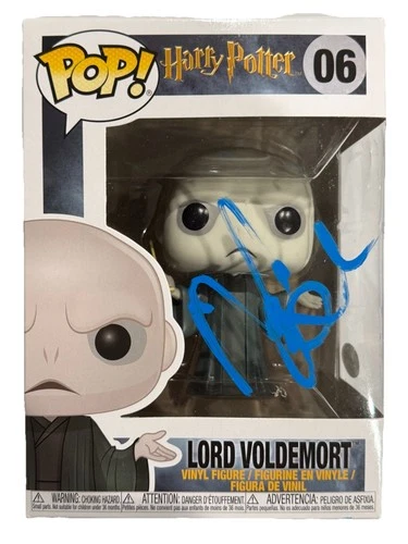 Lord Voldemort #06 Funko Pop Signed Ralph Fiennes Harry Potter Auto COA