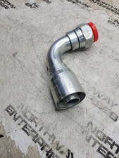 20 PC LOT - 221-0471 2210471 / #20FJ1C X #20 BARB 90 HYDRAULIC FITTINGS
