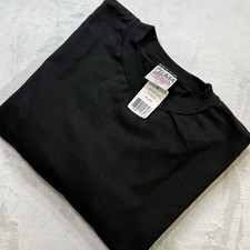 Vintage Pluma Heavyweight Cotton T Shirt USA Made Blank XL 90s NWT NOS