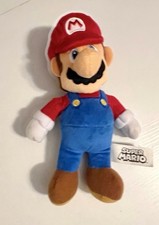 Super Mario Bros 10" Plush Doll Nintendo 2021 Video Game Stuffed Animal EUC