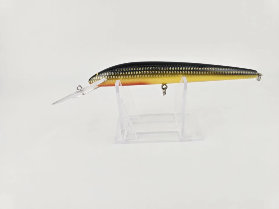 Vintage Bagley #5 Bang-O-Lure In Cripple Shad On Yellow CSY, Mint! - Image 3 of 4