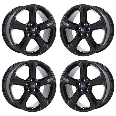 18'' Ford Fusion  Gloss Black Wheels Rims Factory OEM 3959 2013-2019 Set
