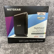 NETGEAR Nighthawk AC1900 C7000-100NAS Cable Modem WiFi Router  DOCSIS 3.0