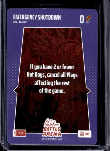 2026 Bo Jackson Battle Arena Griffey Emergency Shutdown Plays #PL-19