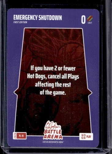 2026 Bo Jackson Battle Arena Griffey Emergency Shutdown Plays #PL-19
