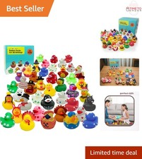 Rubber Ducks Holiday Bulk Pack of 42 Kid Bath Toys  Party Favors