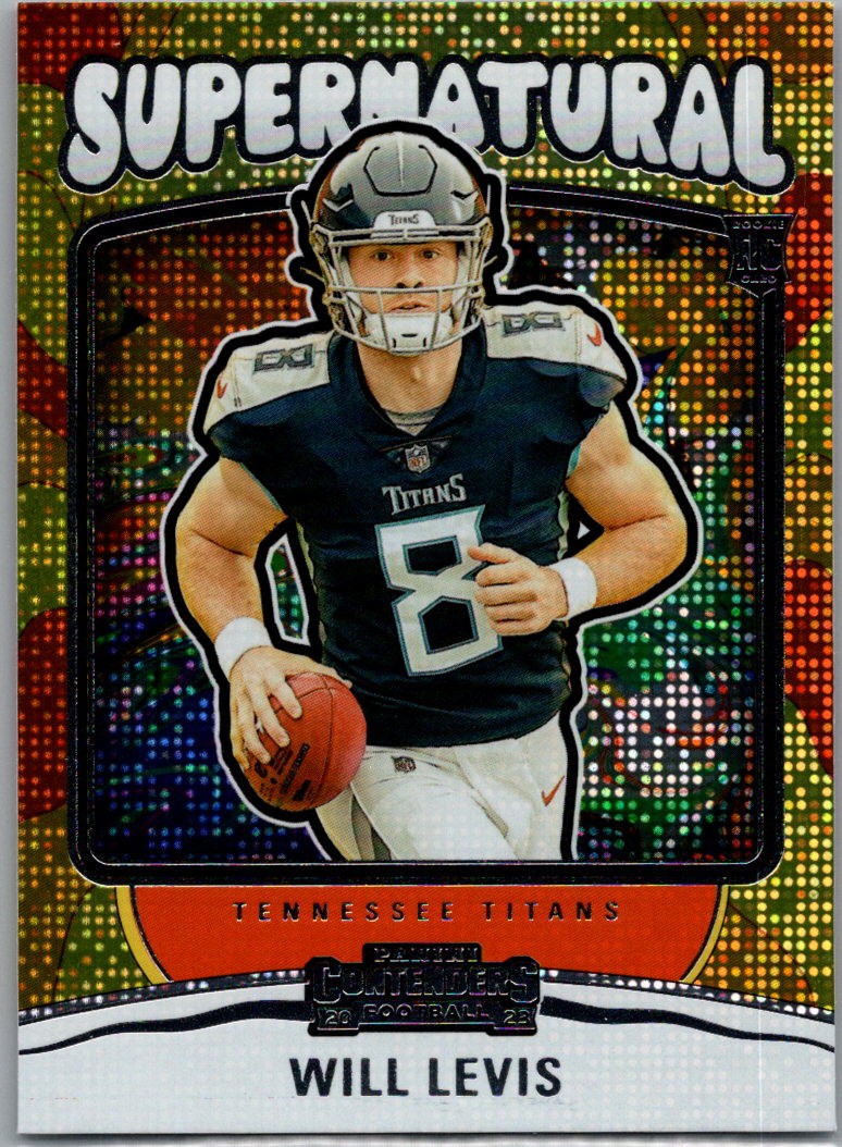 2023 Panini Contenders #5 Will Levis Supernatural