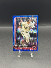 2025 Topps Chrome Update Series - Rookie Debut Brooks Lee Blue RayWave /150