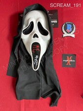 Skeet Ulrich & Matthew Lillard signed Scream Ghost Face UW Mask Beckett COA