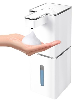 Automatic Foaming Soap Dispenser Touchless 380ml/12.8oz Rechargeable Hand Soa...