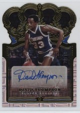 2021-22 Panini Crown Royale Asia Gold 2/10 David Thompson #CA-DTH Auto HOF 0z9a