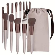 13-Piece Professional Makeup Brush Set - Perfect for Every Look