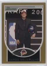 2007-08 Bowman Draft Picks & Stars Rookie Gold 81/99 Marco Belinelli #156 0nr3
