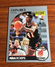 1990-91 NBA Hoops - Glen Rice #168 (RC)
