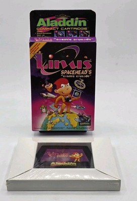 Linus Spacehead's Cosmic Crusade Aladdin (Nintendo NES 1993) Brand New Rare