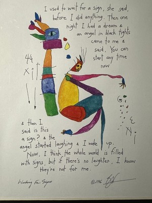 Brian ANDREAS STORY PEOPLE Prints Whimsical Fun Tender Funny Wall Art Kids Adult
