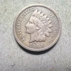 1908 S Indian Head Small Cent Bronze BN Circulated San Francisco US Coin