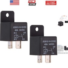 Car Relay 4 Pin 12v 40amp Spst Model No.: JD2912-1H-12VDC 40A 14VDC, Auto Swi...