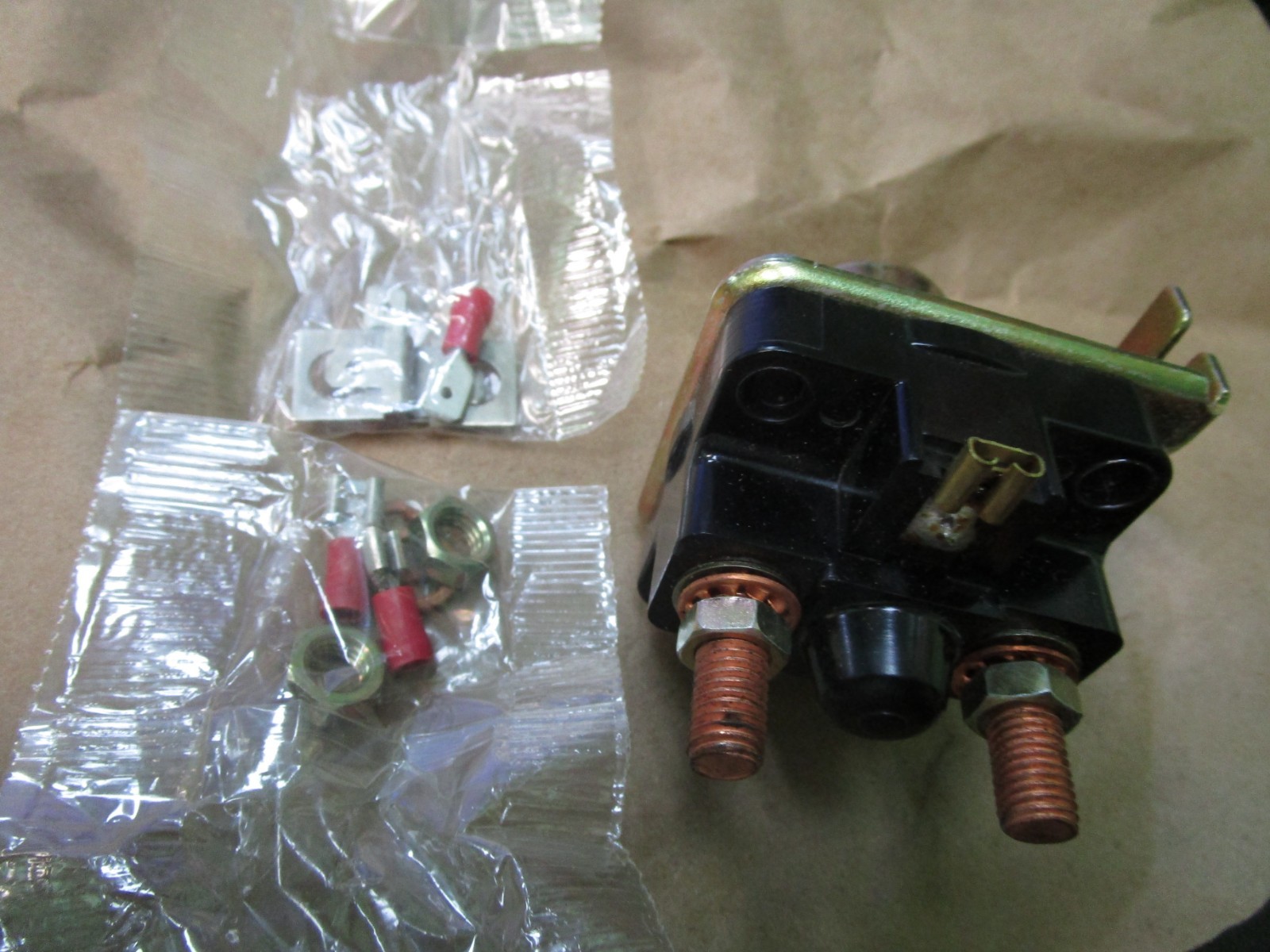 Rolls Royce Corniche, Bentley convertible hood or top pump solenoid UD15723 NOS